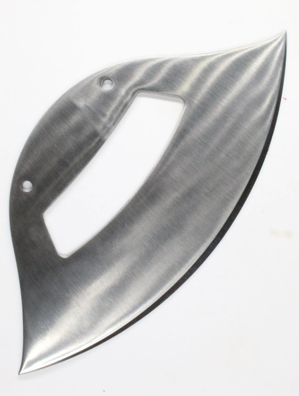 Ulu Kit ULU – Bell Style Ulu 9″ – Satin – S905 - KNIFE MAKING KITS