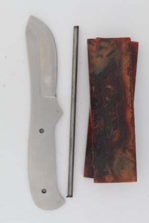 UTAH KNIFE MAKING KIT - S909 - IR BROWN RESIN
