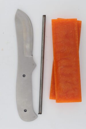 UTAH KNIFE MAKING KIT - S909 - IR ORANGE RESIN