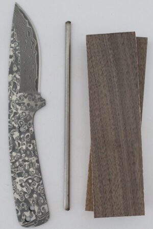Damascus knife kit with San Mai steel