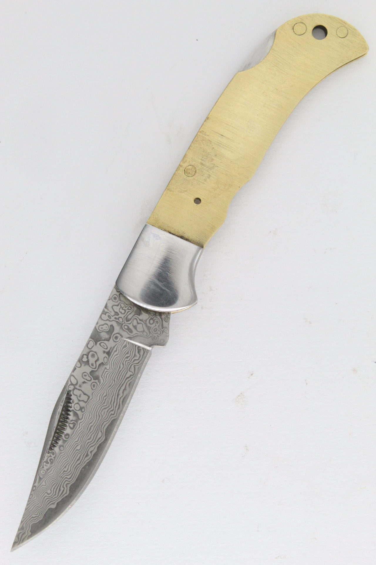 San Mai Damascus Lock Back Folder - SC641
