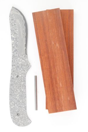 Damascus knife kit with San Mai steel