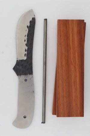 UTAH KNIFE MAKING KIT - HAMMERED - SCF909 - PADAUK