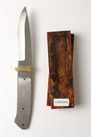 Ember Fang knife kit S709 with 440C stainless steel blade ready for assembly