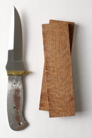 Ghost Edge knife kit with 440C stainless steel blade ready for assembly