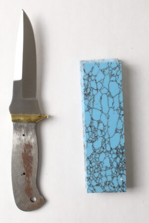 Ghost Edge knife kit with 440C stainless steel blade ready for assembly