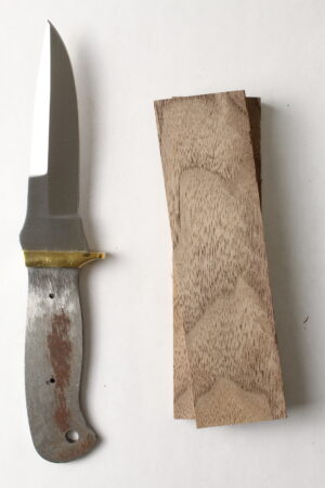 Ghost Edge knife kit with 440C stainless steel blade ready for assembly
