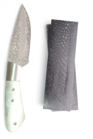 Damascus knife kit with San Mai steel