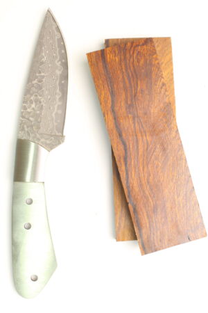 Damascus knife kit with San Mai steel
