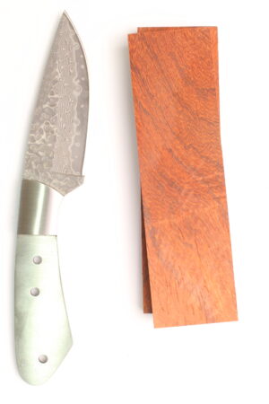 Damascus knife kit with San Mai steel