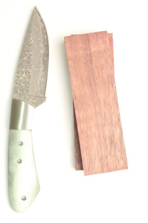 Damascus knife kit with San Mai steel