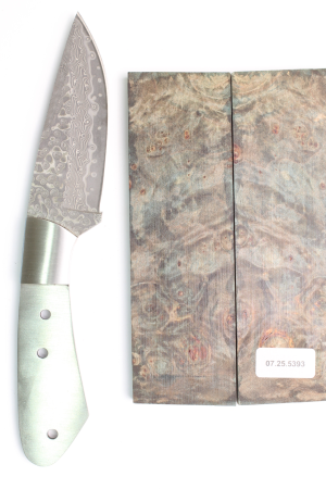 Damascus knife kit with San Mai steel