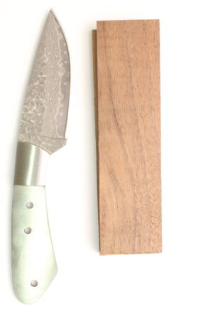 Damascus knife kit with San Mai steel